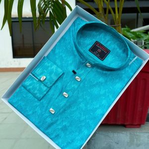Premium Cotton Print Panjabi
